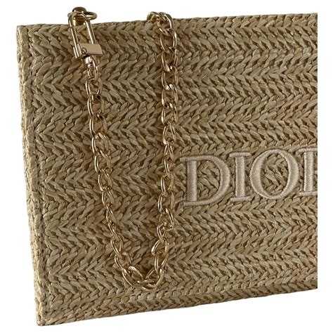 sac dior raphia|Dior.